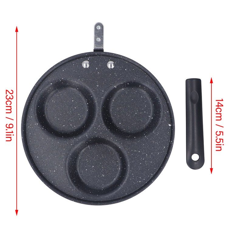 Egg Frying Pan Non Stick Fast Heating Egg Cooker Pan