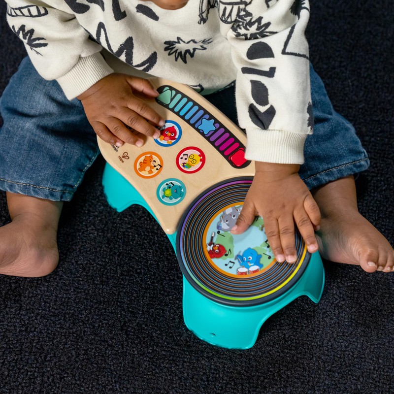 Baby Einstein + Hape DJ Discovery Musical Toy Turntable, Ages