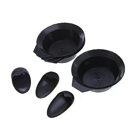 TOVINANNA Hairdressing Essentials Set 5-piece Hair Dye Tools Professional Hair Coloring Kit Tinting Tools Home Use