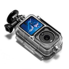 Action 2 Waterproof Case Diving Shell 45m Environmentally Friendly Housing Cover Camera Dual Screen for Osmo Action 2