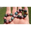 RAYON Ocean Agate Bead Bracelet for Men Stretch 10mm AAA