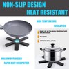 Trivets for Hot Pots and Pans, Folding Design Expandable Trivets