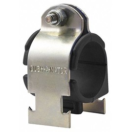 Cushioned Clamp, Std, 3/4 in. Tube, Steel