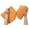 Fine Dish Towel, Kitchen Water Absorption, Paper, Cloth, Orange, Reusable