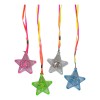 Collar Luminoso LED 25 Pack Dije Estrella SOMBRERO SANTAMARIA Fiesta