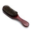 Cepillo para el Cabello con Mango de Madera, Cepillo Ondulado,
