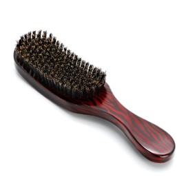 Cepillo para el Cabello con Mango de Madera, Cepillo Ondulado, Adelgazamiento del Cabello, Cepillo Suave para el Cabello, Cepillo de Cerdas de Jabalí, Juego de Cepillos para Mujer y Hombre