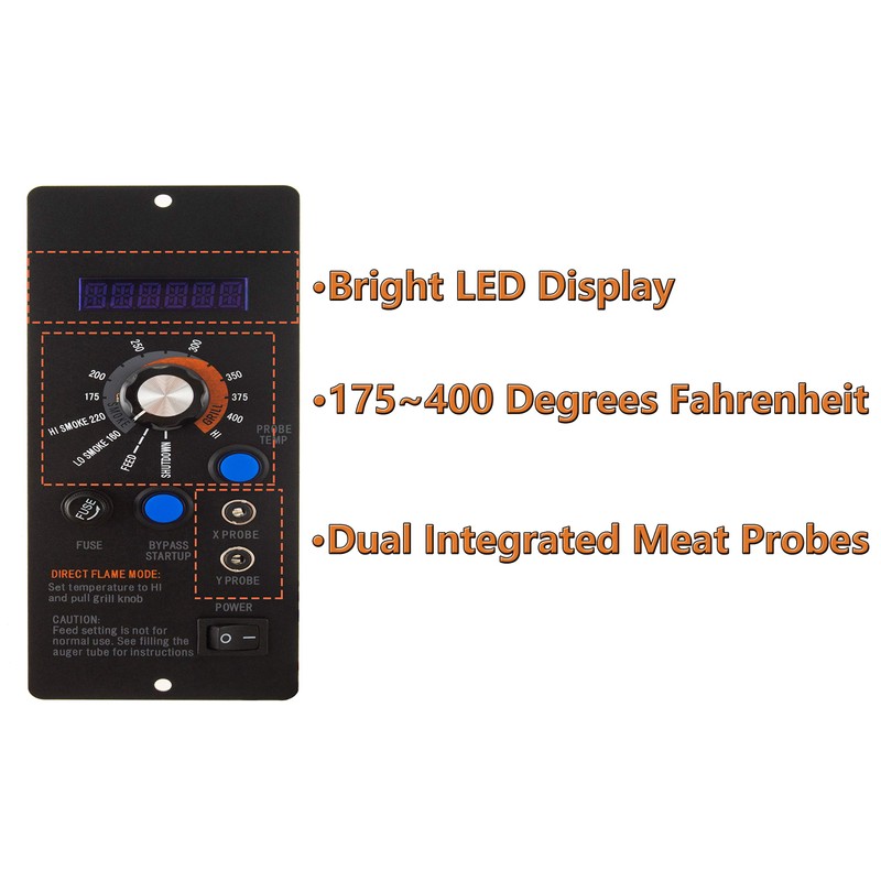 Digital Thermostat Kit Replacement for Camp Chef Wood Pellet Grills