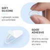 FOFALY Glasses Nose Pads, Anti Slip Soft Adhesive Silicone Sunglasses