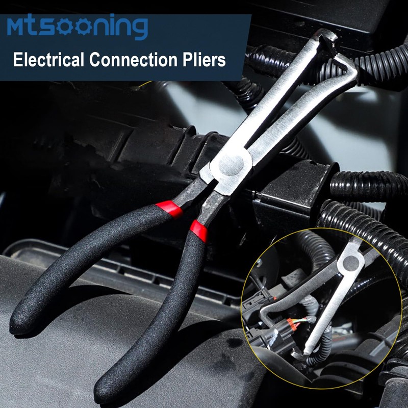 3Pcs Electrical Disconnect Pliers 37960, 60 Degree Electrical Connector Pliers