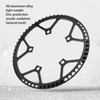 58T Bike Chainring All Aluminum Alloy Low Density Sturdy Anodized