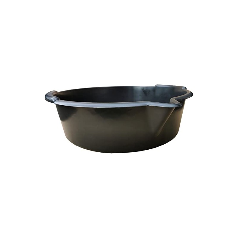 Schattec 8 L Oil Drain Pan Oil Collection Tray Round