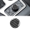 SUNJIKA Compatible with Carbon Fiber Interior Trim Sticker Gear Shifter