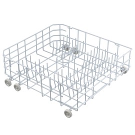 Allstare WD28X31819 WD28X10284 Dishwasher Lower Rack Replacement Parts for GE Dishwasher Parts Lower Dishrack Assembly with Wheels ADW1100N10WW GSD2100V55BB GE Dishwasher Bottom Rack