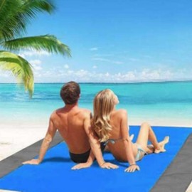 Large Portable Waterproof Outdoor Picnic & Beach Mat Orange 3ea