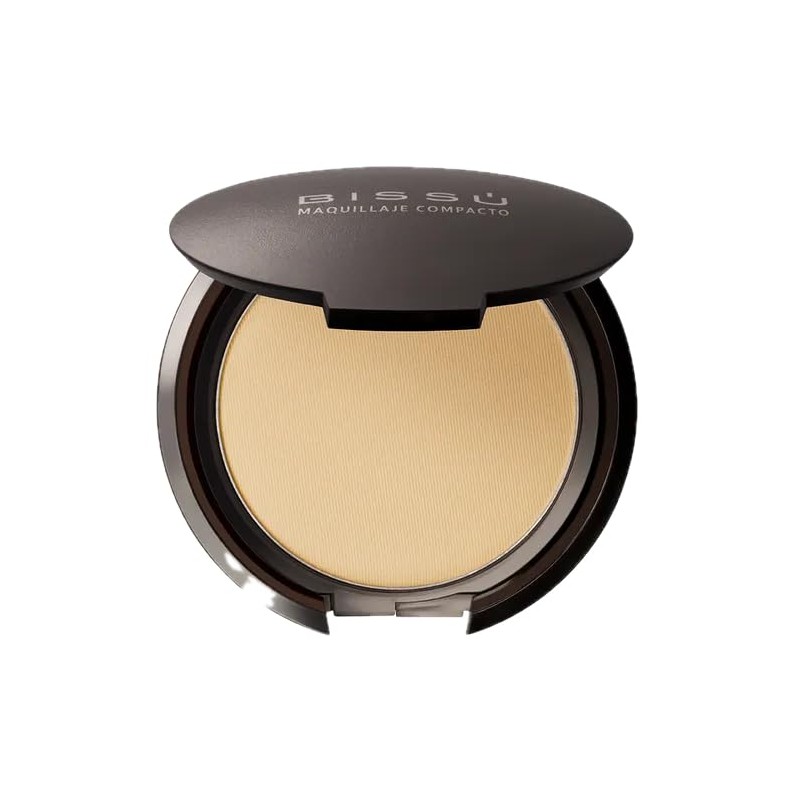 Maquillaje Compacto en Polvo Bissu | 15 Tonos disponibles Acabado