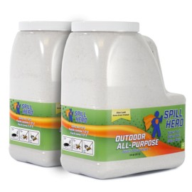 Spill Hero Outdoor Universal Absorbent Bottle 5.4 qt. (Case of 2)