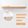 INCREWAY 30 Pack Shelf Support Peg, Clear Plastic Cabinet Shelf