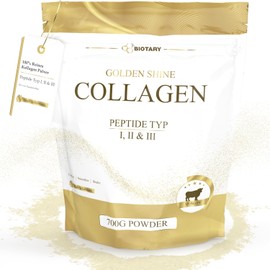 Collagen Powder 700 g, 100% Pure Collagen Hydrolysate, Peptides 1 - 2 - 3, Excellent Solubility, 100% Pure & Original, No Additives, Neutral in Taste