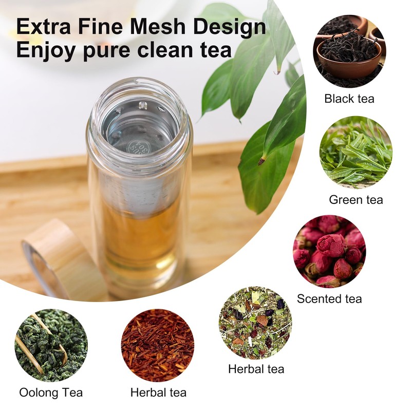 Tea Infuser Basket with Lid by Sivaphe, Large Tea Strainer