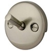 Kingston Brass DTL108 Overflow Plate for Trip Lever Drain, Brushed