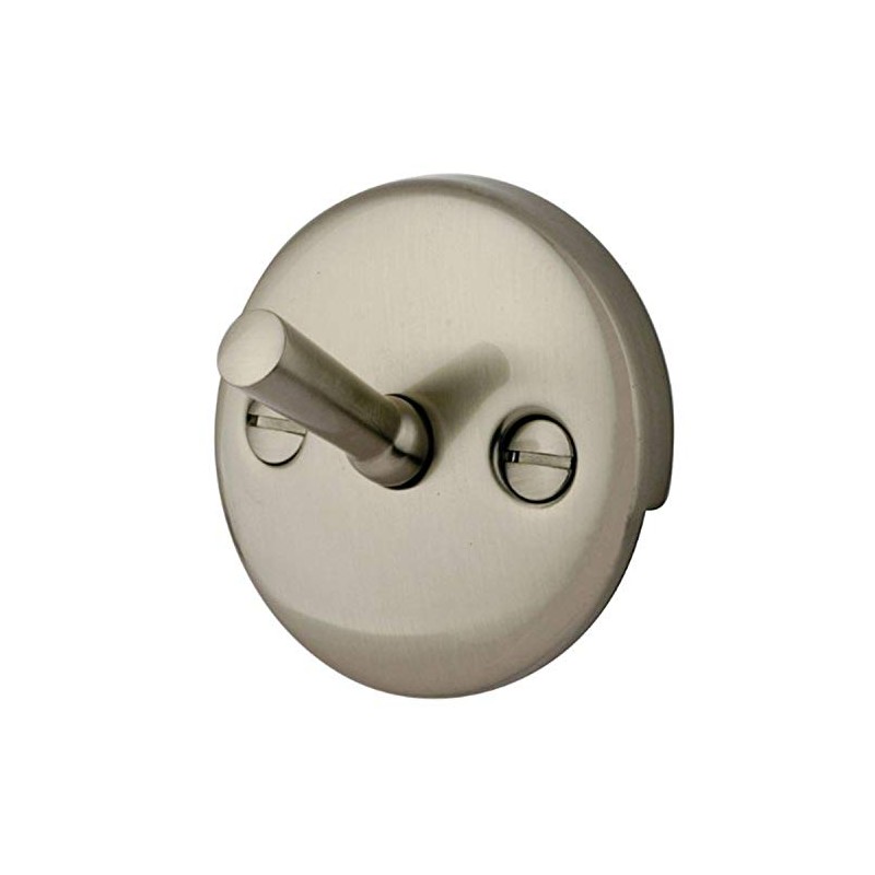 Kingston Brass DTL108 Overflow Plate for Trip Lever Drain, Brushed
