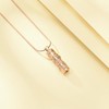 AIWENXI Cylinder Butterfly Urn Ashes Necklace for Women Men Cremation