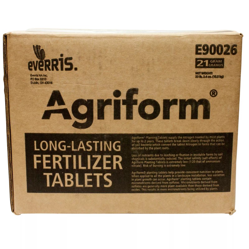 Agriform 20-10-5 Planting Tablets Plus Minors 21 gm Fertilizing Tablets