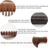 Sitronugras Wooden Comb Natural Handmade Comb, Fine Tooth Sandalwood Comb