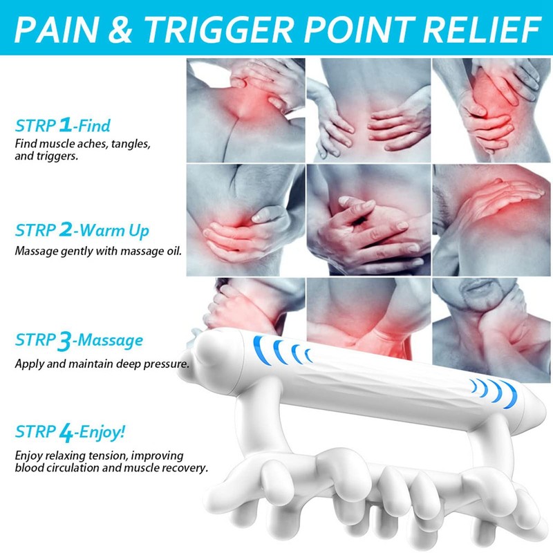 Fascia Massage Tool Myofascial Release & Alleviate Tension with Manual
