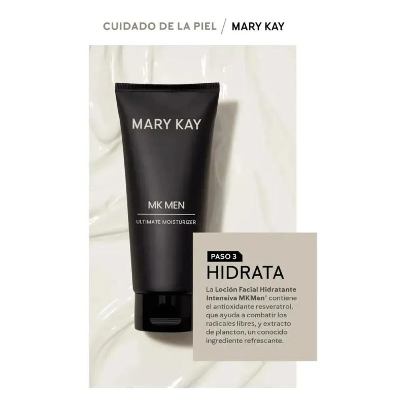 Gel Limpiador Facial Mk Men Mary Kay Todo Tipo De