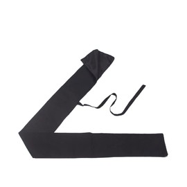 Beauty Player Sword Bag, Kendo Bamboo Sword Bag, Adjustable Rope, Storage Bag, Black, For Storing Various Long Items such as Japanese Swords, Kendo Bamboo Swords, Fishing Rods, Poles, Total Length: Approx. 51.2 inches (130 cm), Width: 5.5 inches (14 cm) 