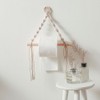 Cabilock 1 x Paper Towel Holder Woven Wall Hanging Macrame