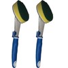 Soap Dispensing Brush Kitchen Bathroom Cleaning Supplies Scrubbing Brush -