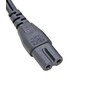Short AC Power Cable, Ancable 1ft(0.3m) 18AWG Figure 8 Universal