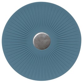 Now Designs Magnetic Silicone Trivet, Slate Blue