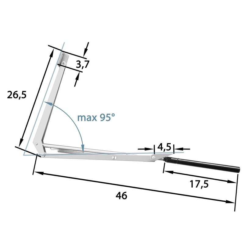 TecTake AUTOMATIC Greenhouse Window Opener. Opens and Closes Temperature Control