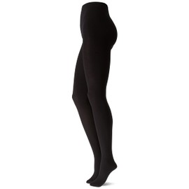 Berkshire Women's Cozy Tight with Fleece Lined Leg, Black, Petite