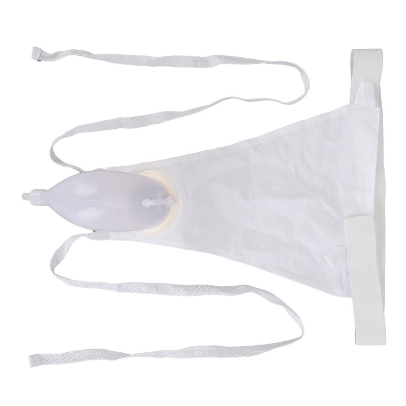 Men Urine Collector Bag Reusable Urinal Pee Holder 1000mL Wearable