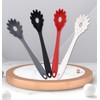 Silicone Pasta Fork (11.5"), High Heat Resistant to 480°F, Hygienic