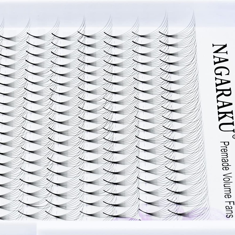 NAGARAKU Volume Eyelash Extension Eyelashes, Narrow Handle, Lightweight, Dense, Premade