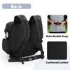 DSLEAF Cornhole Backpack, Cornhole Bag Holds 16-24 Cornhole Bags with