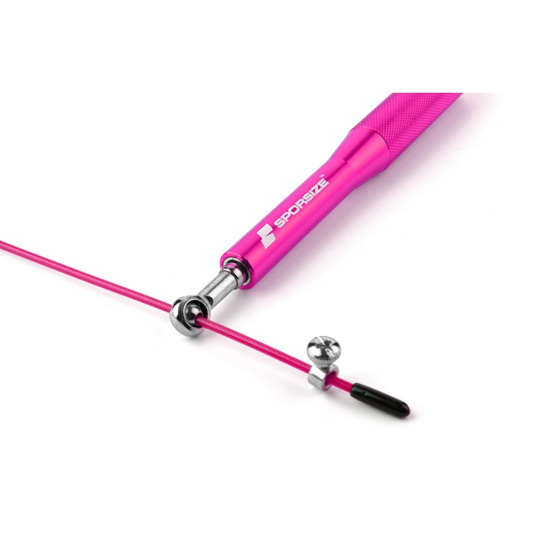 Sporsize Hızlı Atlama İpi - 360° Dönebilen Bilyalı Rulman -