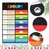Gueevin Pocket Chart for Classroom Group Management Pocket Chart with
