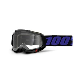 100% Accuri 2 Motocross & Mountain Biking Adult Goggles (Moore - Clear Lens)