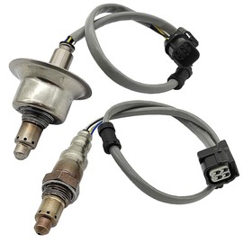 Amrxuts 2pcs 234-5726 234-8046 Upstream Downstream Oxygen Sensor for 2018-2020 Hon-da Accord, 2019-2021 Acura RDX, 2021 Acura TLX, 2.0L L4 Turbocharged, 36531-6A0-A01 36532-6A0-A01
