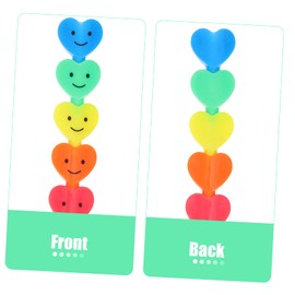 Operitacx 40 Piezas Lápices Apilables Apilar Lapices Apilar Lápices Para Niños Lápices De Colores Apilables Lápiz El Don Cosas Divertidas Para Apilar Uso Estudiantil El Plastico