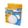 Sanelec 1290 Lámpara Circular de Sobreponer, 12 W, Luz Fría