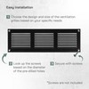 Vent Systems 300 x 100 mm / 12" x 4"