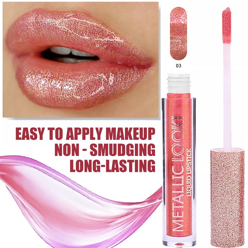 Moisturizing Lip Gloss With Color Changing Pearl - Hydrates And